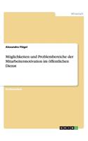 Möglichkeiten und Problembereiche der Mitarbeitermotivation im öffentlichen Dienst