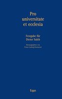 Pro Universitate Et Ecclesia
