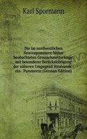 Die im nordwestlichen Neuvorpommern bisher beobachteten Grossschmetterlinge: mit besonderer Berucksichtigung der naheren Umgegend Stralsunds : ein . Pommerns (German Edition)