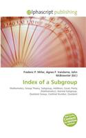 Index of a Subgroup: (English)