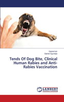 Tends Of Dog Bite, Clinical Human Rabies and Anti-Rabies Vaccination