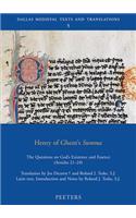 Henry of Ghent's «Summa»