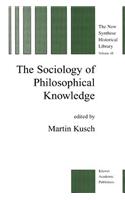 Sociology of Philosophical Knowledge