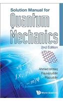 Solution Manual for Quantum Mechanics