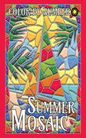 Summer Mosaic Color By Number for Adults
