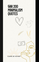200 Minimalism Quotes