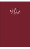 I miei migliori clienti: Quaderno da completare per la registrazione delle conversazioni con i (nuovi) clienti - Design: Rosso