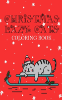 Christmas Lazy Cats Coloring Book