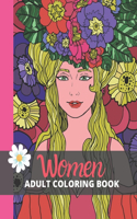 Women Adult Coloring Book
