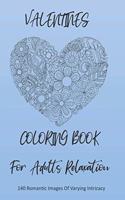 Valentines Coloring Book For Adults Relaxation
