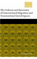 Volume and Dynamics of International Migration and Transnational Social Spaces