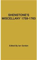 Miscellany 1759$1763.