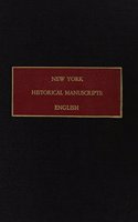 New York Historical Manuscripts