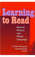 Learning to Read