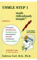 USMLE Step 1 Made Ridiculously Simple: (English)