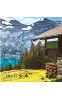 GUEST BOOK (Hardback), Visitors Book, Guest Comments Book, Vacation Home Guest Book, Cabin Guest Book, Visitor Comments Book, House Guest Book