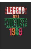 Legend Since August 1968