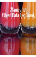 Manicurist Client Data Log Book