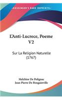 L'Anti-Lucrece, Poeme V2