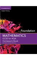 GCSE Mathematics for AQA Foundation Homework Book