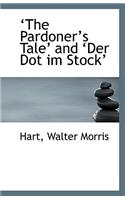 The Pardoner's Tale and Der Dot Im Stock