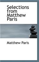 Selections from Matthew Paris