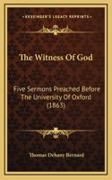 The Witness Of God