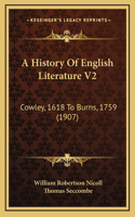 A History Of English Literature V2