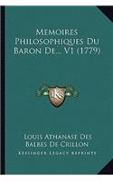 Memoires Philosophiques Du Baron De... V1 (1779)