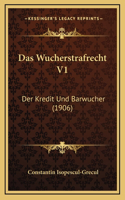 Das Wucherstrafrecht V1