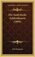 Die Analytische Zahlentheorie (1894): (German)