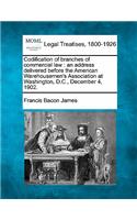 Codification of Branches of Commercial Law