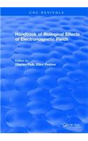 CRC Handbook of Biological Effects of Electromagnetic Fields