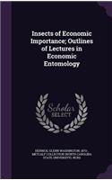Insects of Economic Importance; Outlines of Lectures in Economic Entomology