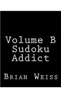 Volume B Sudoku Addict: Fun, Large Grid Sudoku Puzzles(English)