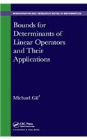 Bounds for Determinants of Linear Operators and their Applications