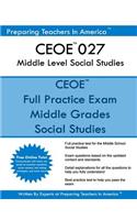 CEOE 027 Middle Level Social Studies: CEOE 027 Middle Level Social Studies