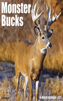 Monster Bucks 2022 Wall Calendar (Deer)