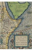 Northern Africa Vintage Map Field Journal Notebook, 50 pages/25 sheets, 4x6