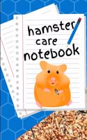 Hamster Care Notebook