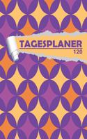Tagesplaner Vintage Retro Muster 70er 80er Jahre
