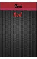 Notebook Black and red.