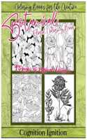 Botanical Floral Coloring Book