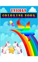 Unicorn coloring book: This cute unicorn coloring book for kids, boys, girls -unicorn coloring book large size (8.5x11)-50 unique design unicorn coloring book.