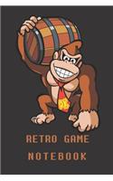 Retro Game Notebook: Donkey Kong Edition - College Ruled - Paper Notebook - Journal - Blank - Lined - Workbook -for Home School College - for Writing Notes (College rule(1 Retro Game College Ruled)