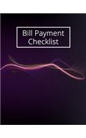 Bill Payment Checklist