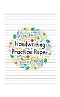Handwriting Practice Paper: Perfect Writing Paper With Dotted Line For Kids.