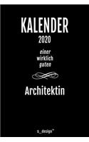 Kalender 2020 für Architekten / Architekt / Architektin
