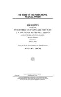 The state of the international financial system