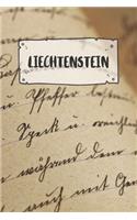 Liechtenstein: Ruled Travel Diary Notebook or Journey Journal - Lined Trip Pocketbook for Men and Women with Lines